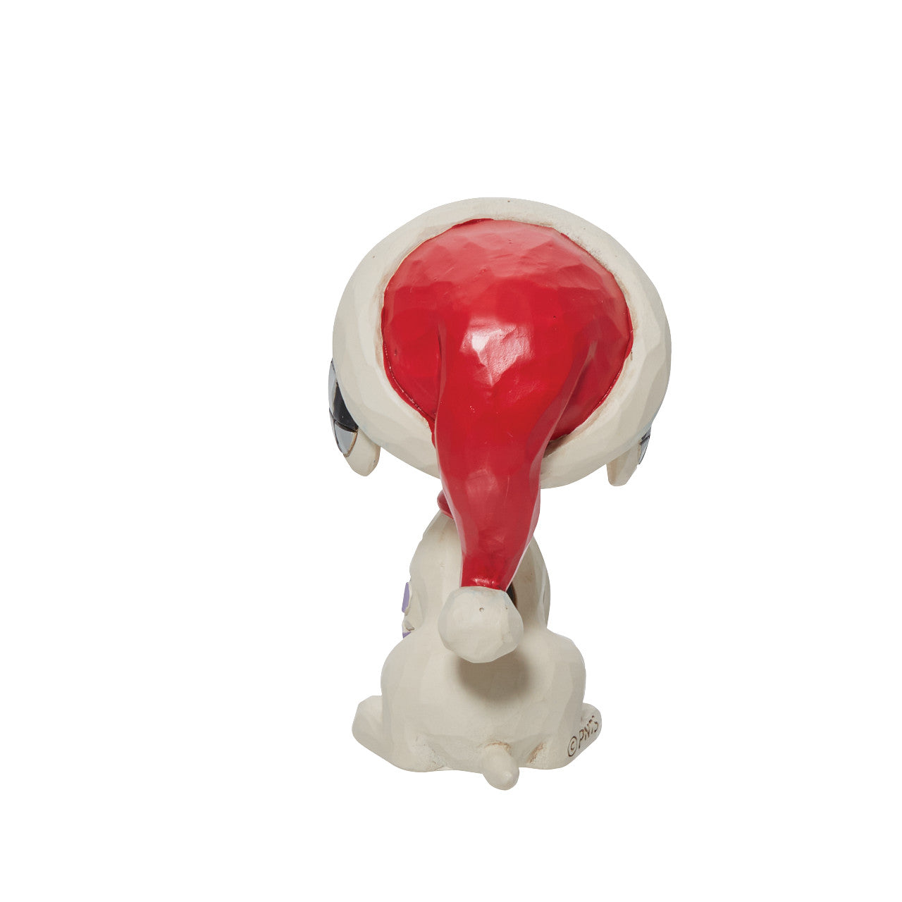 Snoopy Glitter Candy Cane Mini Figurine