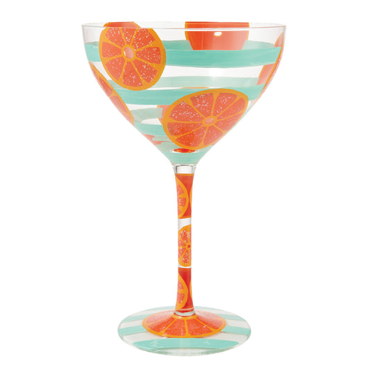 Aperol Spritz Cocktail Glass