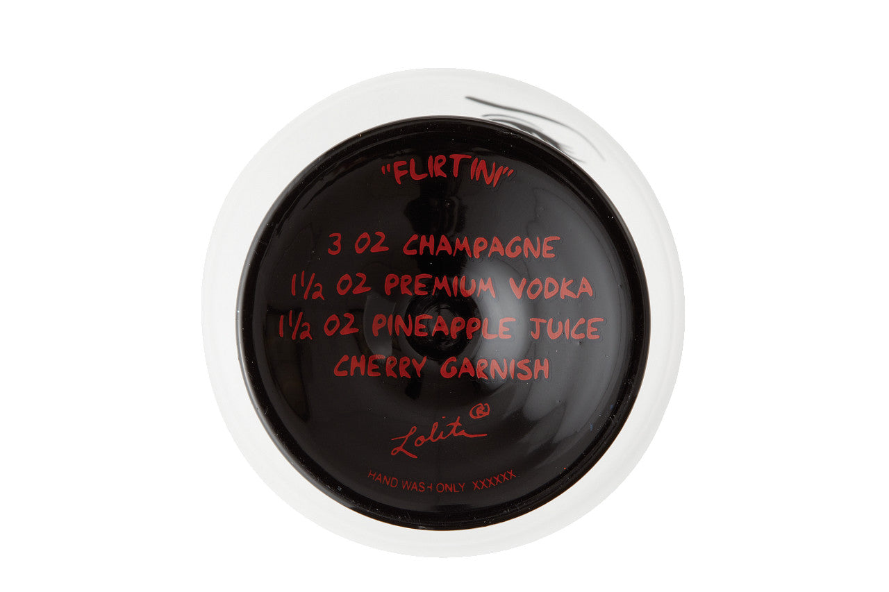 Flirtini Cocktail Glass