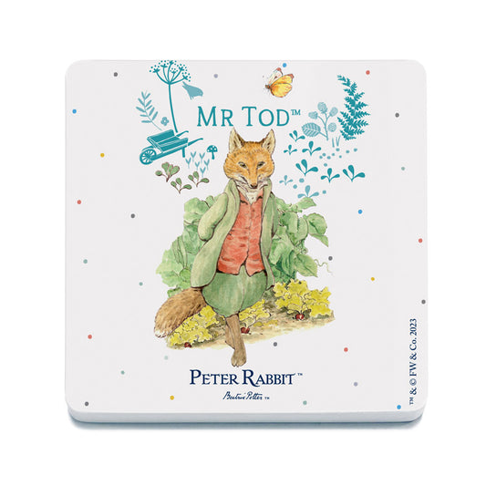 Beatrix Potter - Mr Tod (Drinks Coaster)