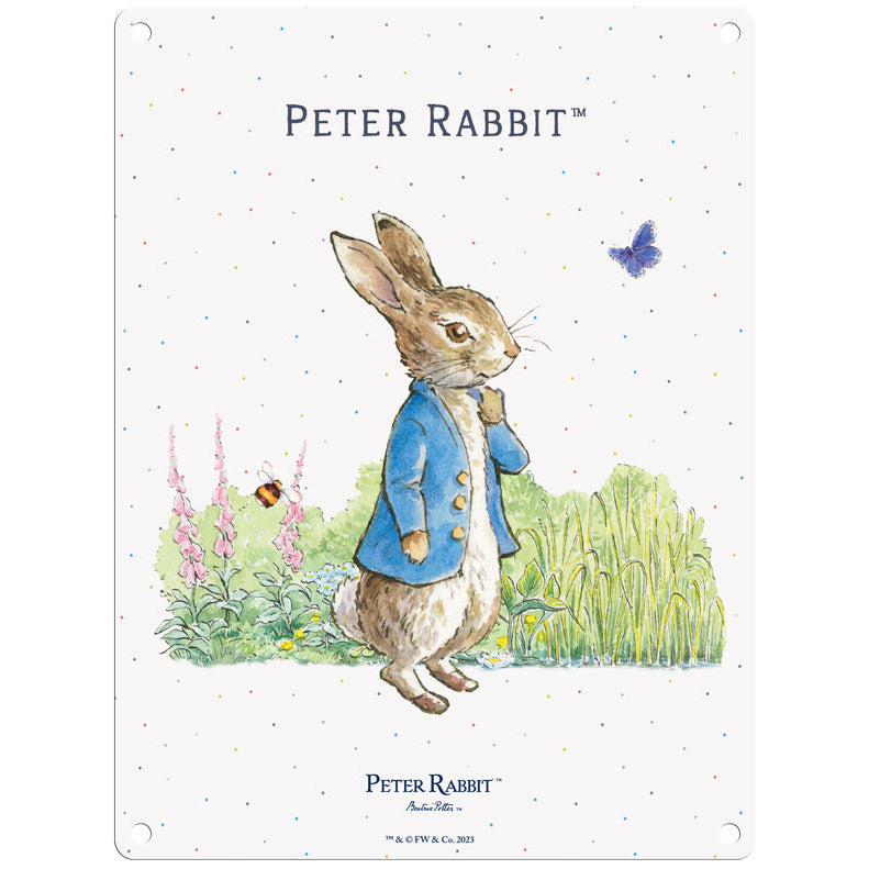 Beatrix Potter - Peter Rabbit with Butterfly and Bee (Small)