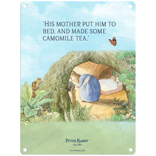 Beatrix Potter - Mrs Rabbit - His Mother put him to bed… (Small)