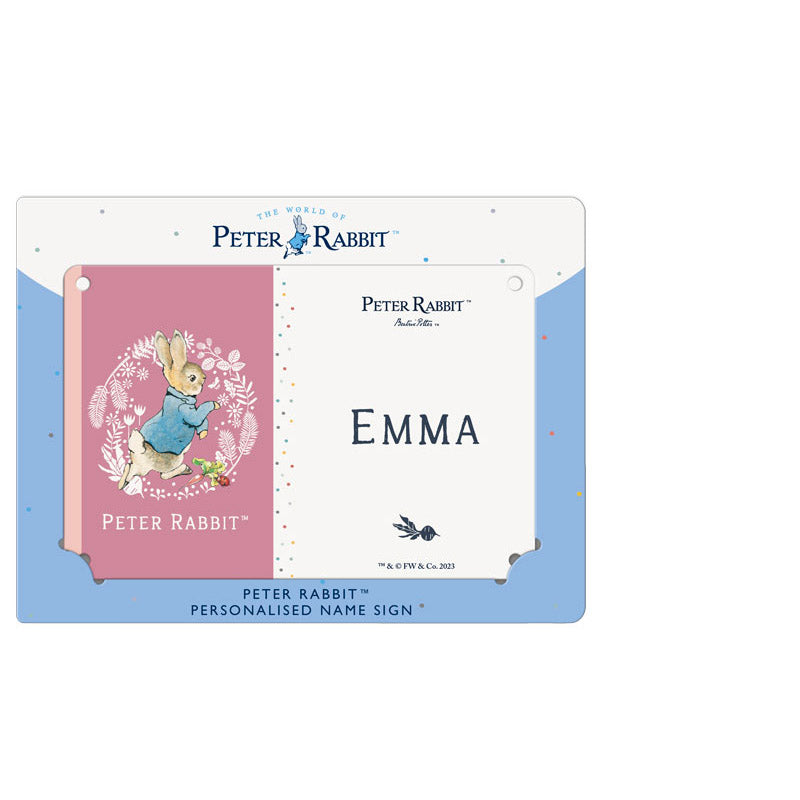 Beatrix Potter - Peter Rabbit - Emma (Named Sign)