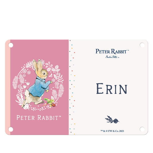 Beatrix Potter - Peter Rabbit - Erin (Named Sign)