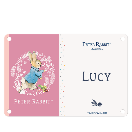 Beatrix Potter - Peter Rabbit - Lucy (Named Sign)