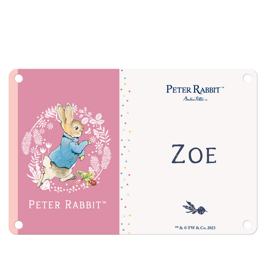 Beatrix Potter - Peter Rabbit - Zoe (Named Sign)