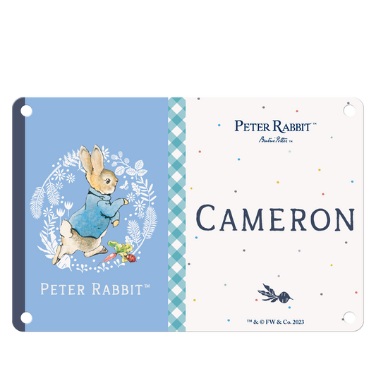 Beatrix Potter - Peter Rabbit - Cameron (Named Sign)