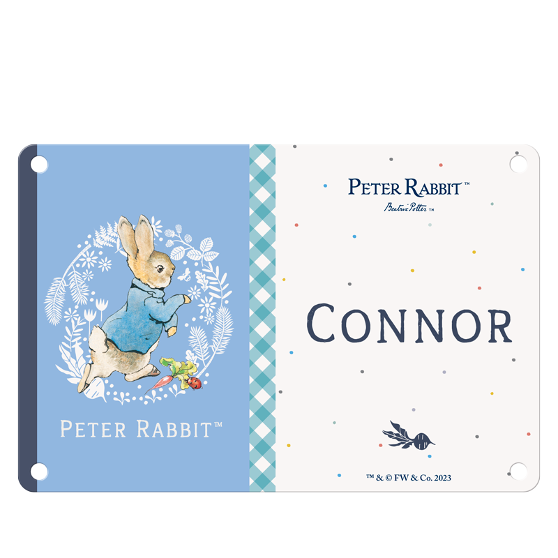 Beatrix Potter - Peter Rabbit - Connor (Named Sign)