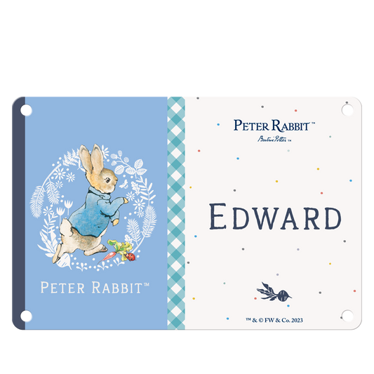 Beatrix Potter - Peter Rabbit - Edward (Named Sign)