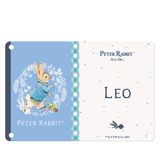 Beatrix Potter - Peter Rabbit - Leo (Named Sign)