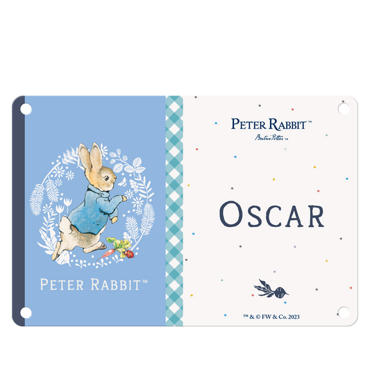 Beatrix Potter - Peter Rabbit - Oscar (Named Sign)