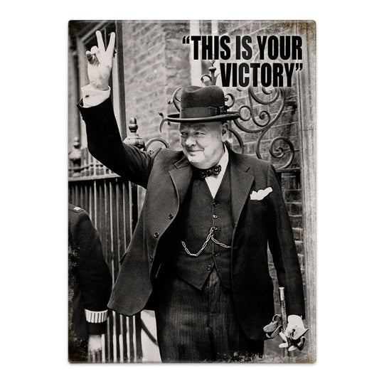Churchill - This is Your Victory (Fridge Magnet)