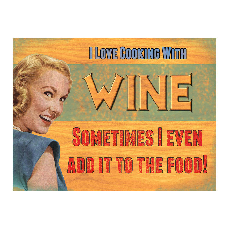 I Love Cooking With Wine (Small)
