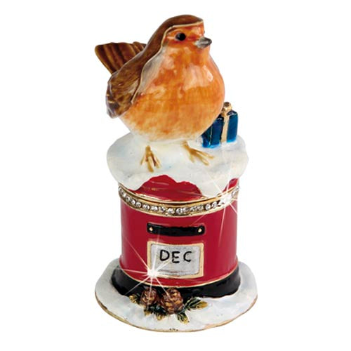 Christmas Robin & Post Box
