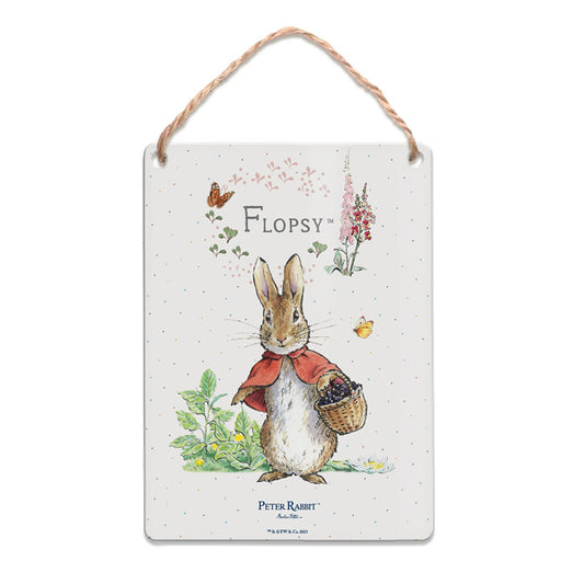 Beatrix Potter - Flopsy Standing (Dangler Sign)