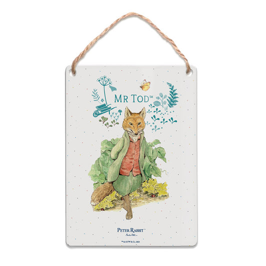 Beatrix Potter - Mr Tod (Dangler Sign)