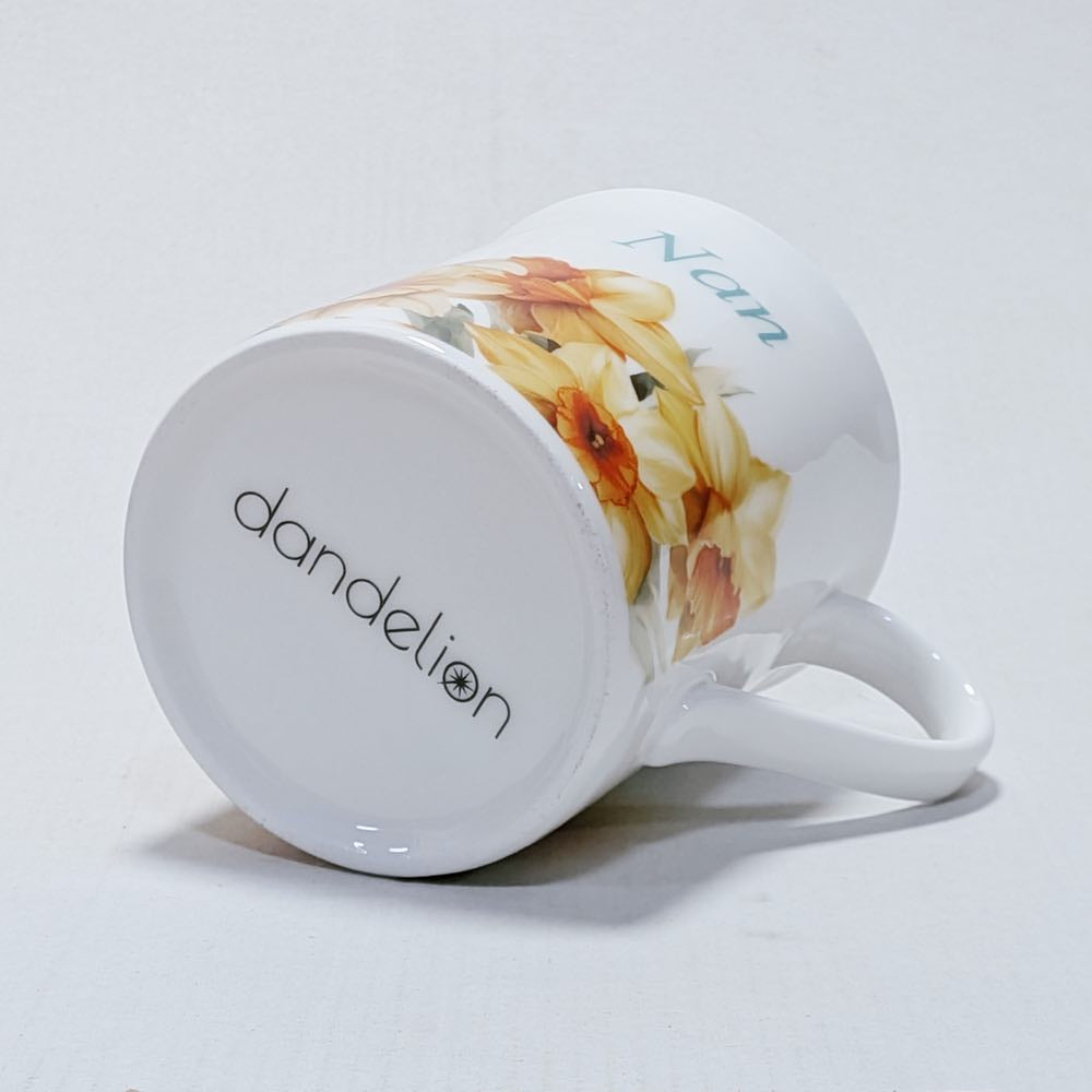 Nan (Daffodils) Fine Bone China Coffee Mug