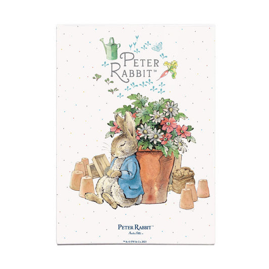 Beatrix Potter - Peter Rabbit Sleeping by Flower Pots (Fridge Magnet)