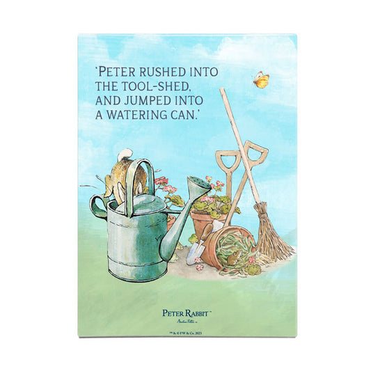 Beatrix Potter - Peter Rabbit - Peter rushed into the tool-shed… (Fridge Magnet)