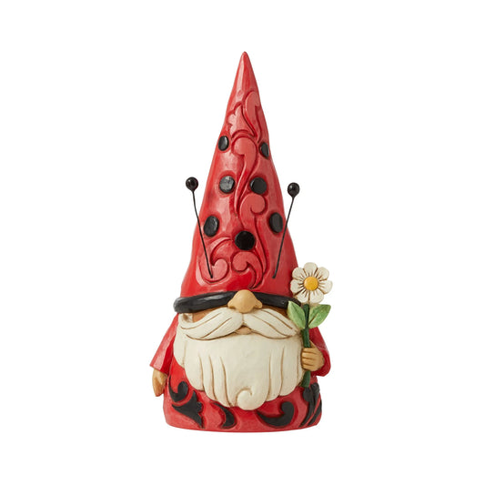 Cute As A Bug - Ladybug Gnome Figurine