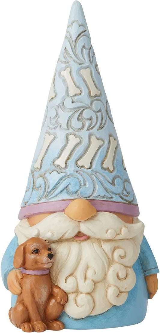 Gnome Better Friends - Gnome With Dog Figurine
