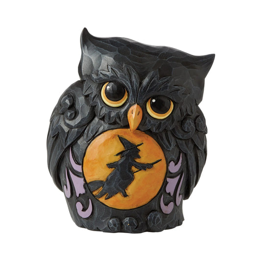 Halloween Owl Mini Figurine