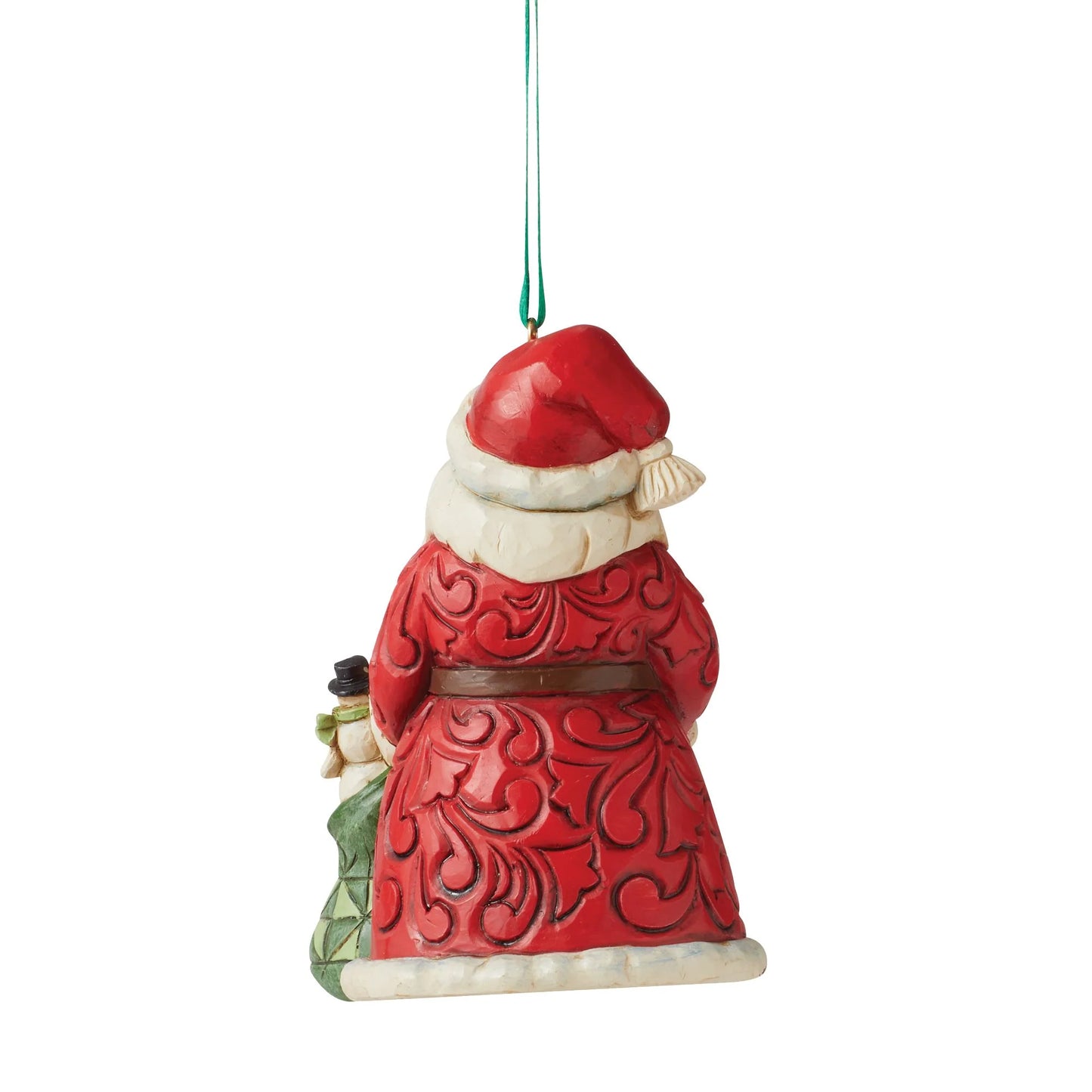 Santa With Toybag Worldwide Event Hanging Ornament
