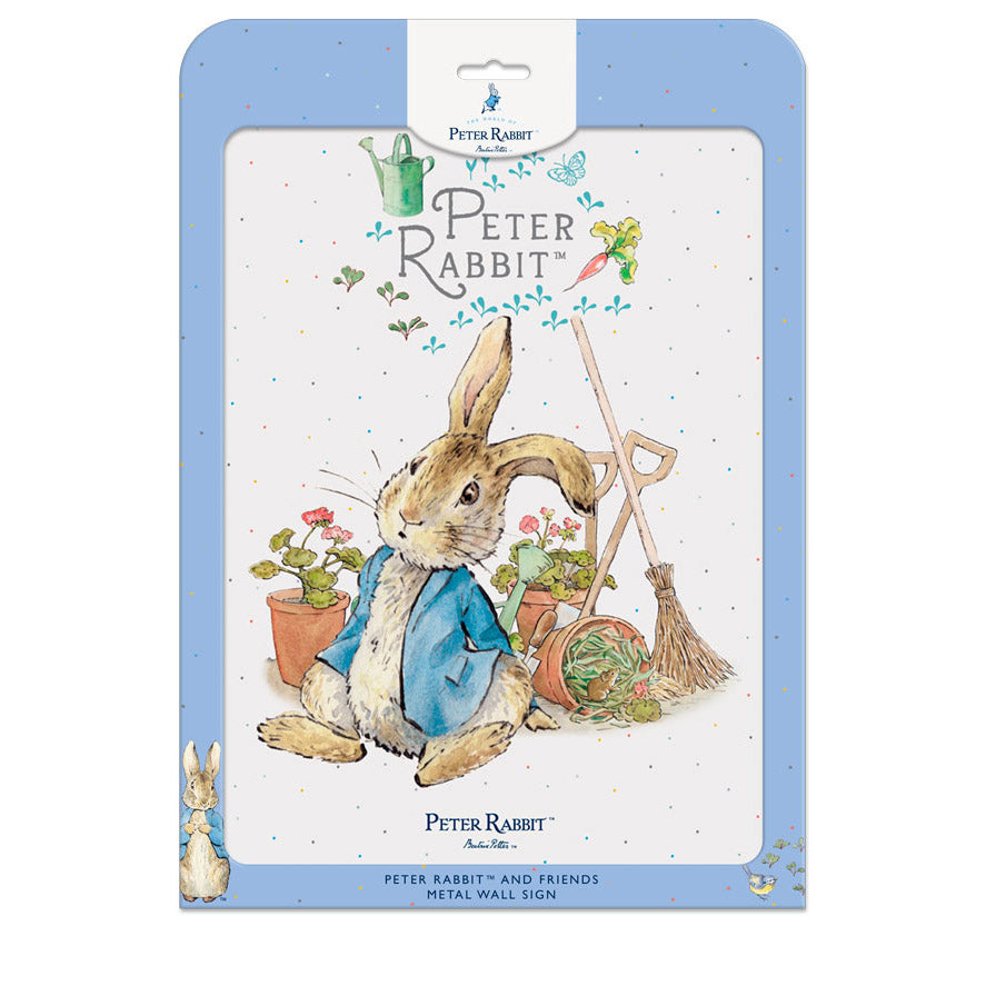 Beatrix Potter - Peter Rabbit and Mouse in Pot (Large)