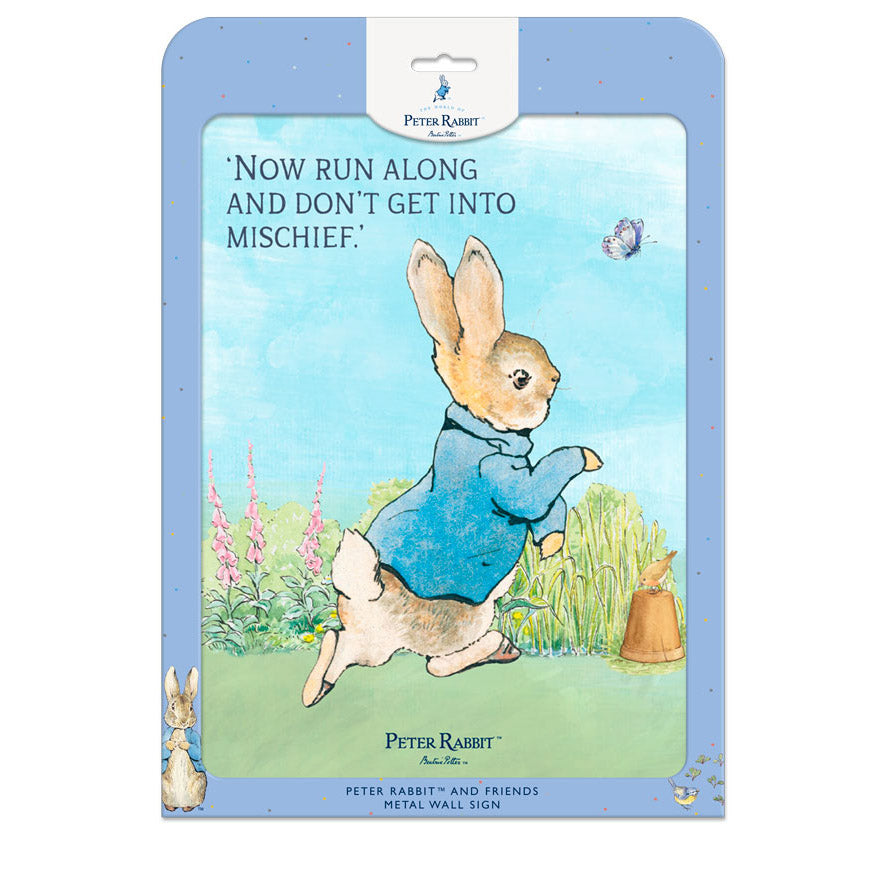 Beatrix Potter - Peter Rabbit - Now run along and don't get into mischief (Large)