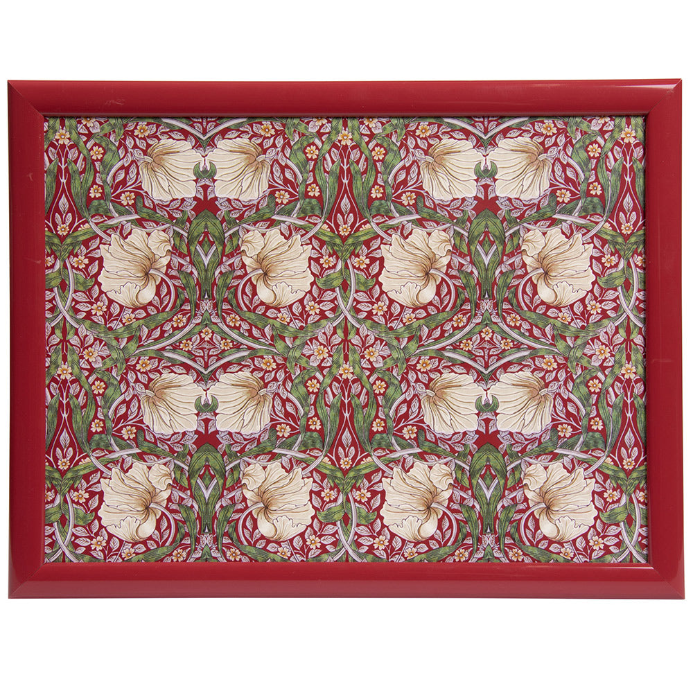 William Morris' Pimpernel - Red Lap Tray