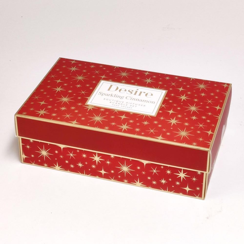 Sparkling Cinnamon - Diffuser and Candles Set
