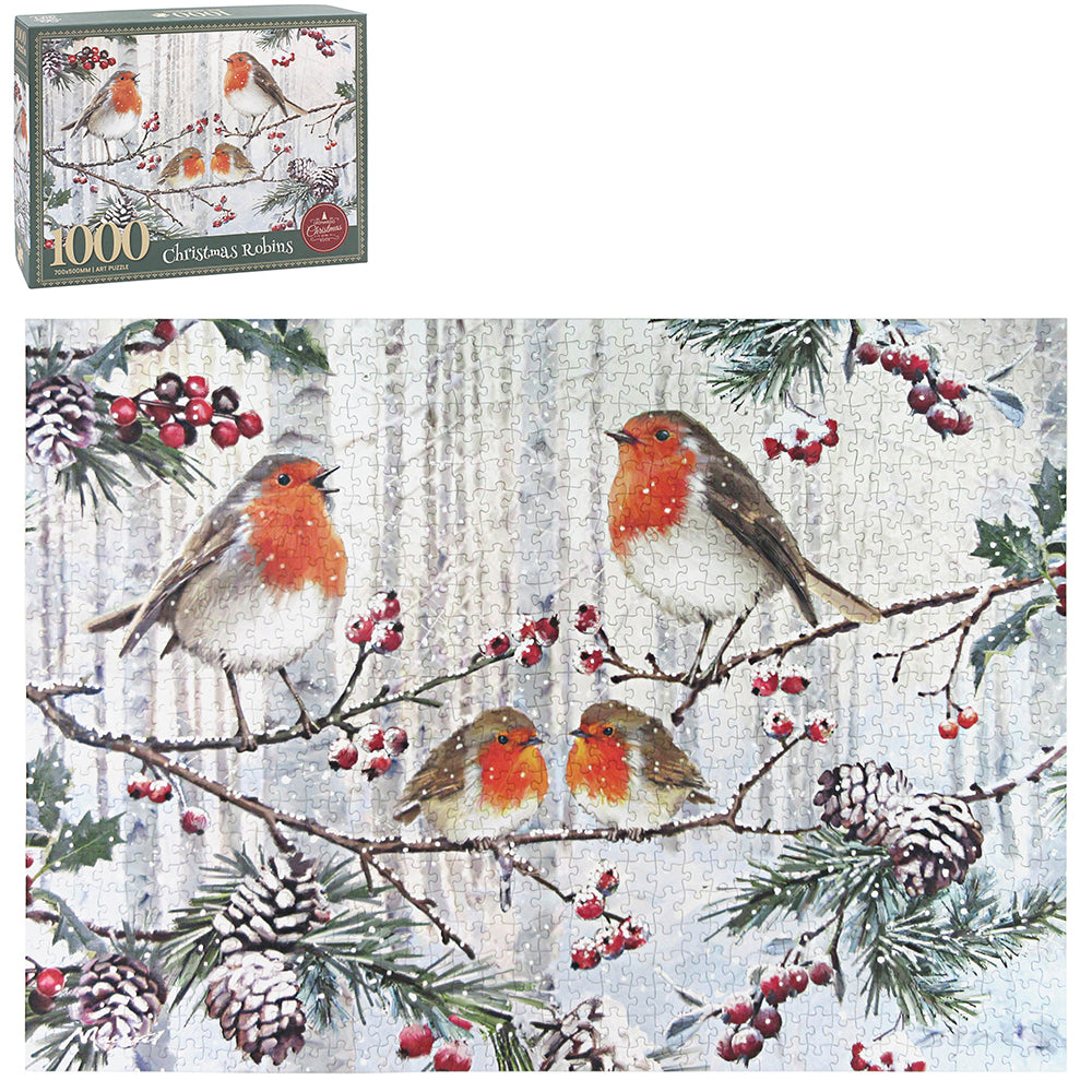 Christmas Robins Jigsaw