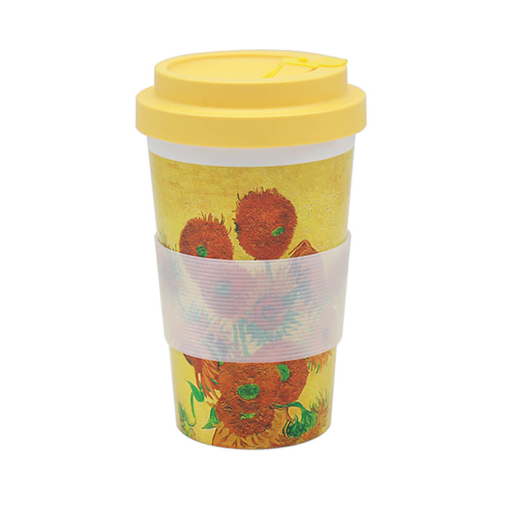 Van Gogh's Sunflowers Travel Mug