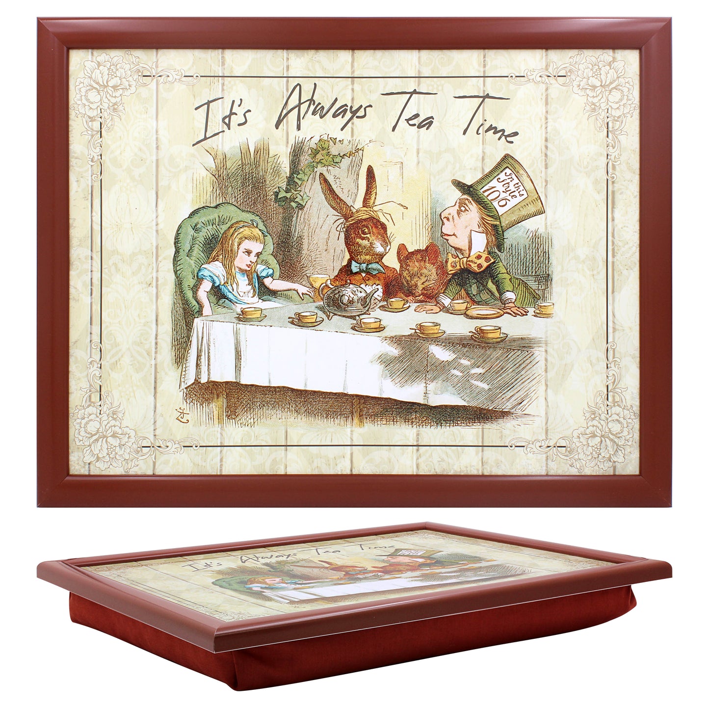 Alice’s Adventures in Wonderland - Mad Hatter’s Tea Party Design Lap Tray