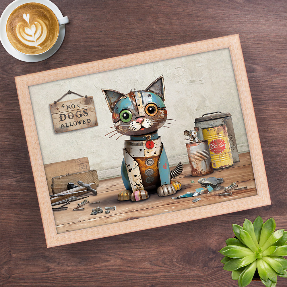 Bug Art - Scrap Kitten Lap Tray