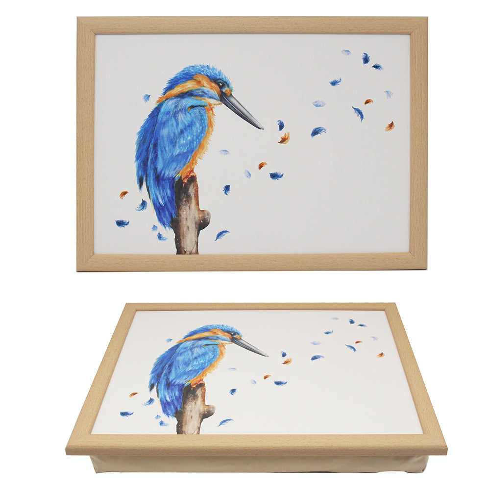 Clemency Bunn's Kingfisher Design Lap Tray