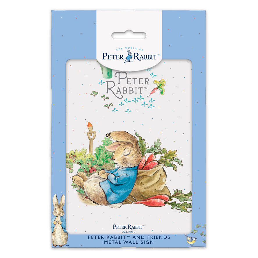 Beatrix Potter - Peter Rabbit Sleeping with Carrots (Medium)