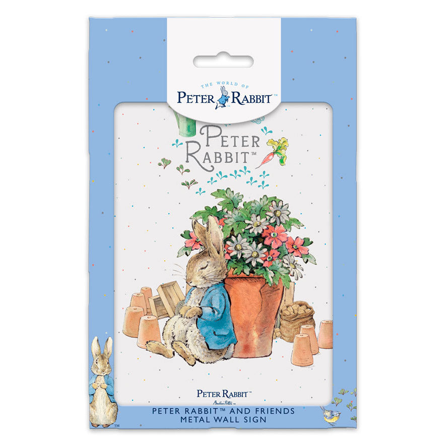 Beatrix Potter - Peter Rabbit Sleeping by Flower Pots (Small)
