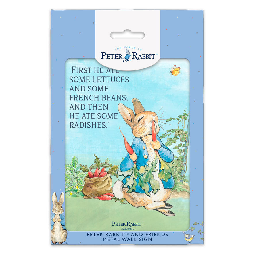 Beatrix Potter - Peter Rabbit - First he ate some lettuces… (Medium)