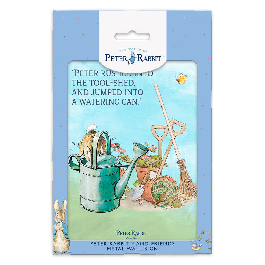 Beatrix Potter - Peter Rabbit - Peter rushed into the tool-shed… (Small)