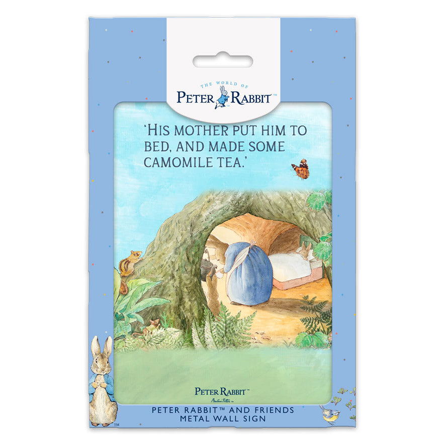 Beatrix Potter - Mrs Rabbit - His Mother put him to bed… (Small)