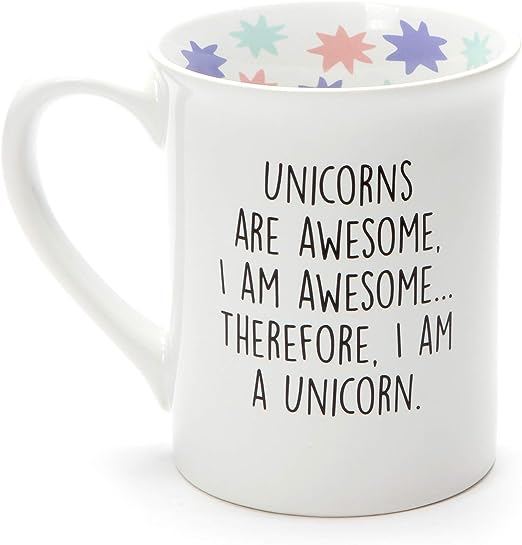 Unicorn Glitter Mug