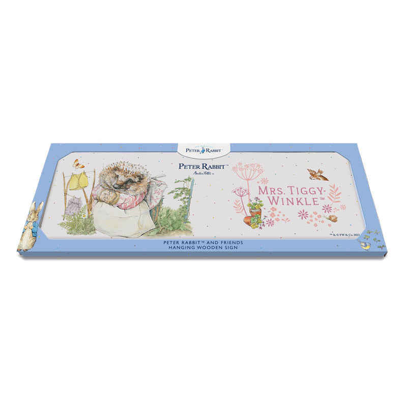 Beatrix Potter - Mrs Tiggy-Winkle (Wooden Sign)