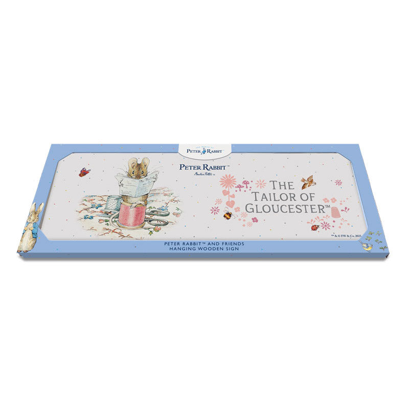 Beatrix Potter - The Tailor of Gloucester (Wooden Sign)