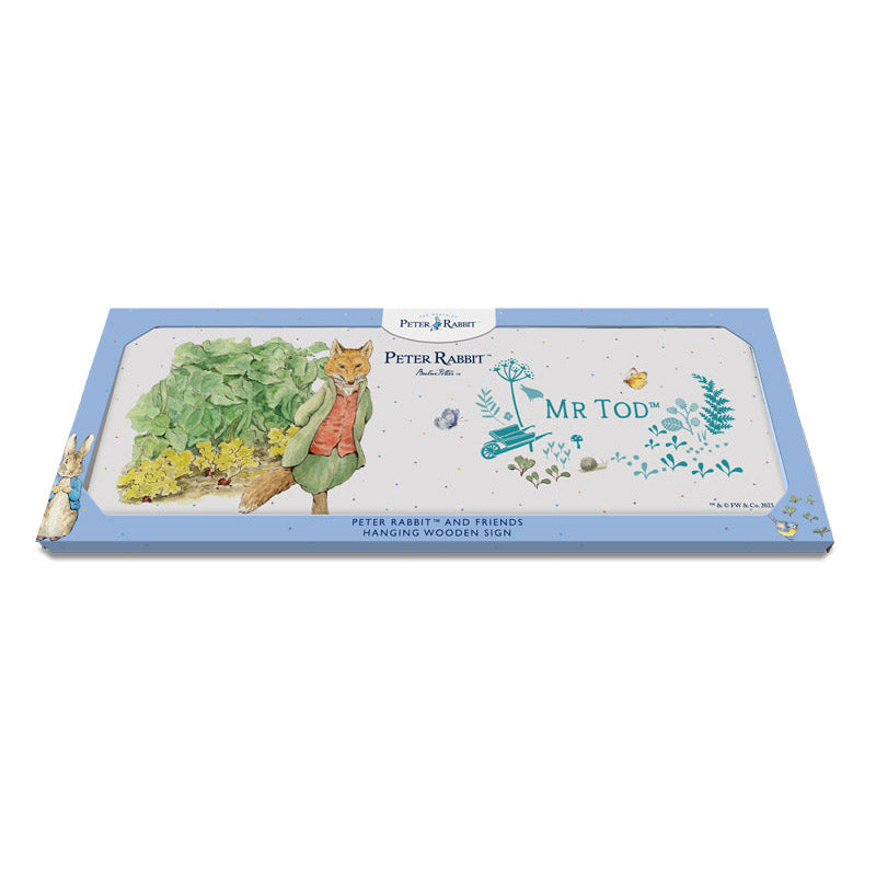 Beatrix Potter - Mr Tod (Wooden Sign)