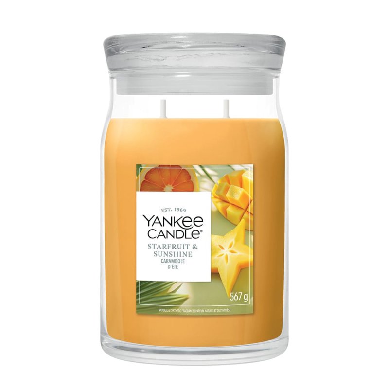 Starfruit & Sunshine - Signature Large Jar Scented Candle