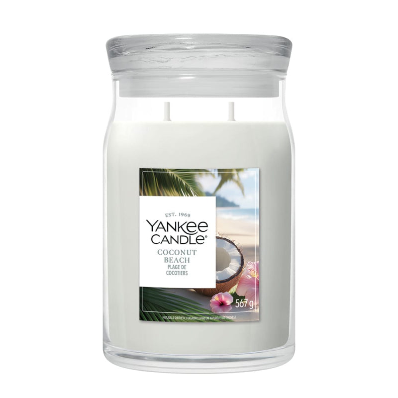 Coconut Beach - Signature Large Jar Scented Candle