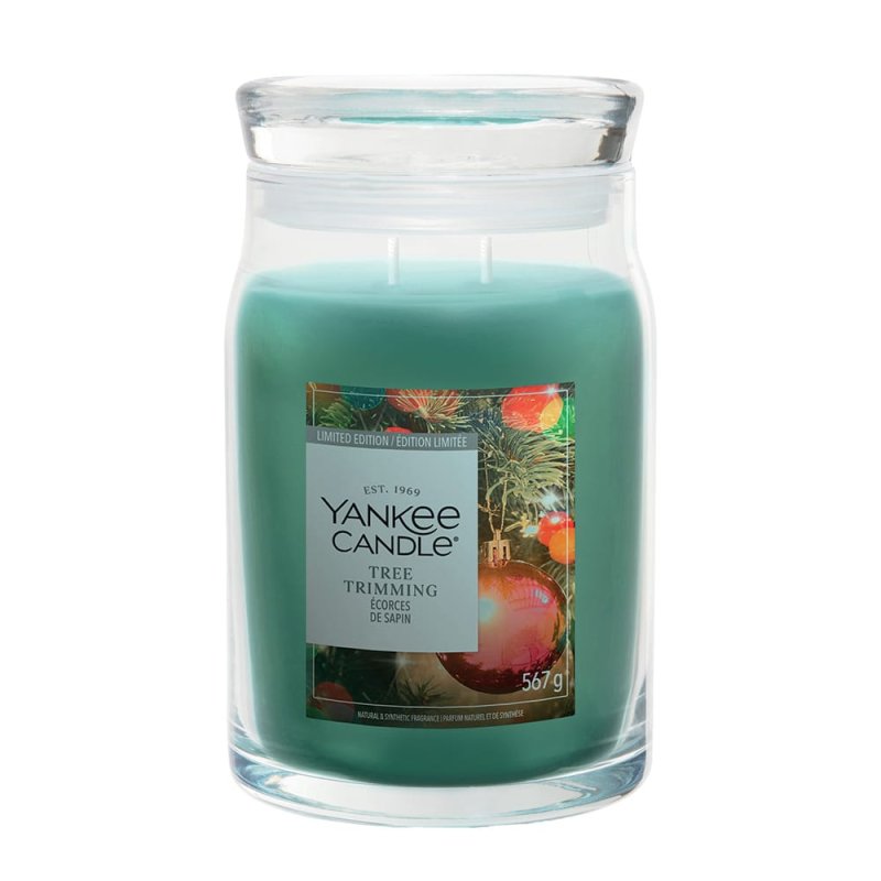 Tree Trimming - Signature Large Jar Scented Candle