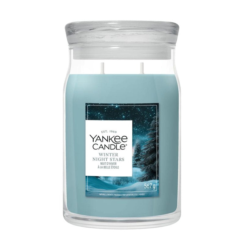 Winter Night Stars - Signature Large Jar Scented Candle