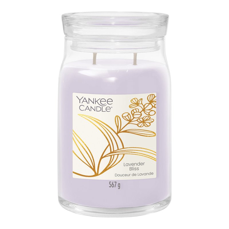 Lavender Bliss - Signature Large Jar Scented Candle